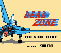 Dead Zone Title Screen
